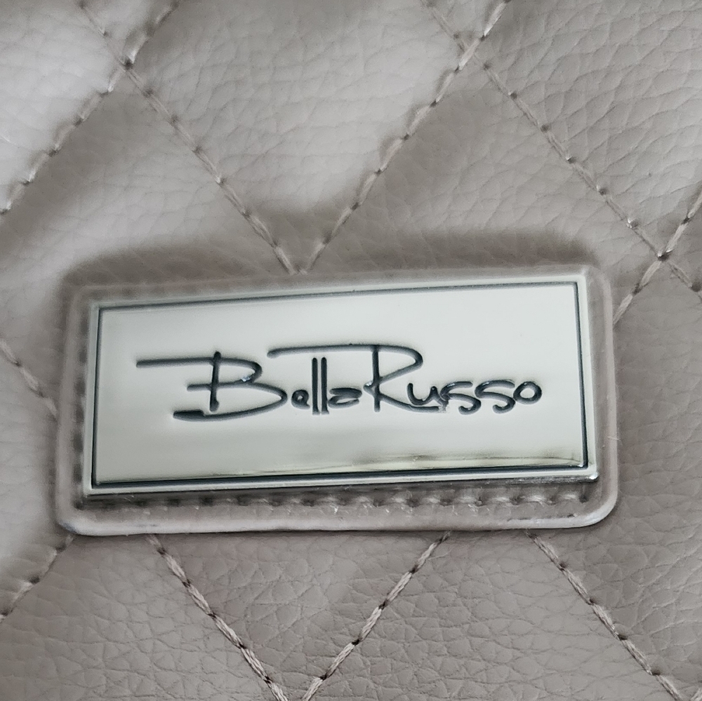 Bella Russo Beige Chain Strap Shoulder Crossbody Purse NWOT - Picture 6 of 12